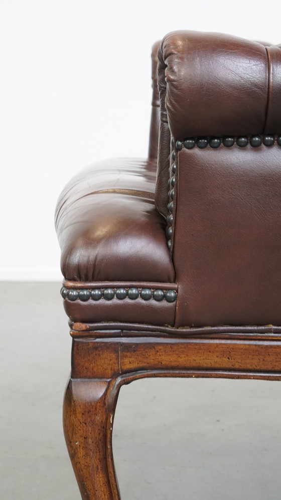 Image 1 of Chesterfield-Sessel aus Rindsleder