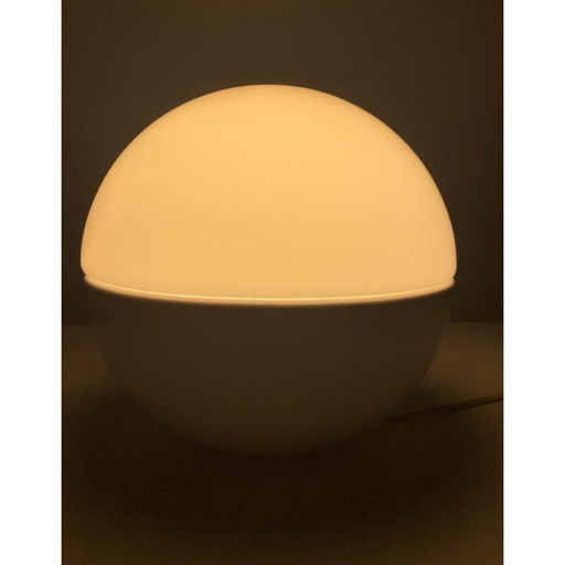 Lampalla Tischlampe aus Keramik und Muranoglas, Italien 1970