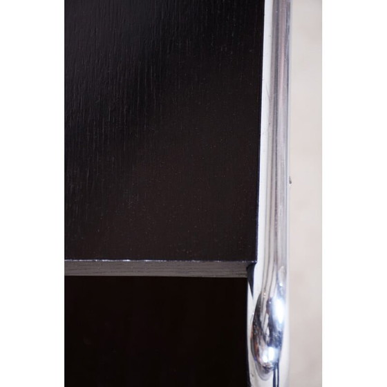 Image 1 of Schwarzer Bauhaus-Beistelltisch, 1930er Jahre