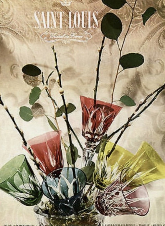 Image 1 of 5 Verres Saint Louis Kristall Cerdagne Modell