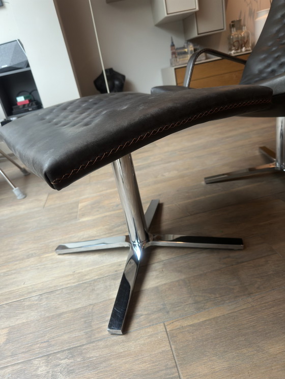 Image 1 of Sessel + Fußhocker De Sede