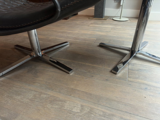 Image 1 of Sessel + Fußhocker De Sede