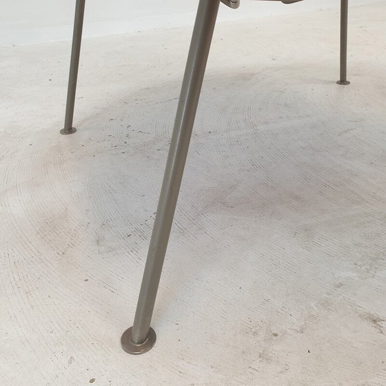 Image 1 of Vintage Orange Slice Sessel aus Nickel und fuchsiafarbener Wolle von Pierre Paulin für Artifort, 1960er Jahre