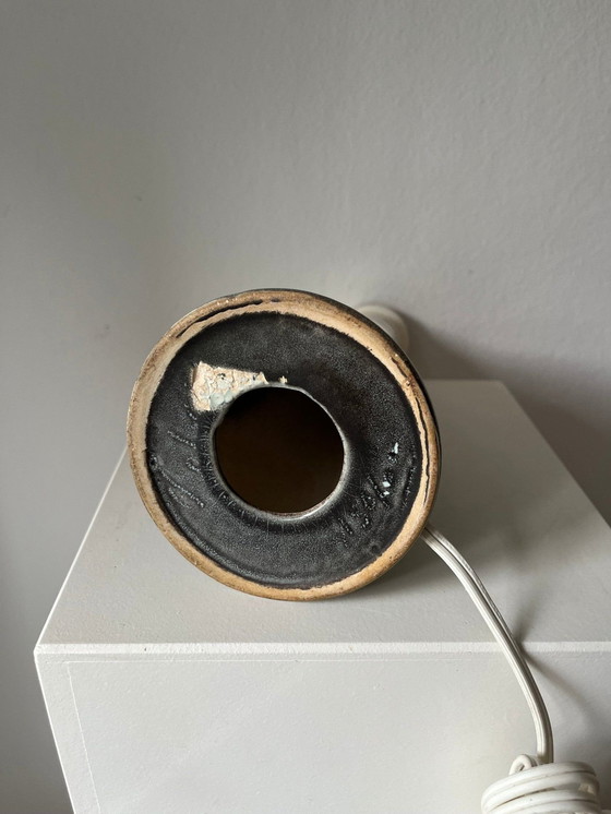 Image 1 of Loholt,Dänische Vintage Tischlampe/Lampenfuss, Relief, 1960S