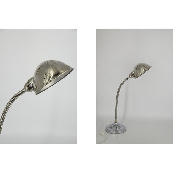 Image 1 of Chrom-Schreibtischlampe, skandinavisch 1960er Jahre