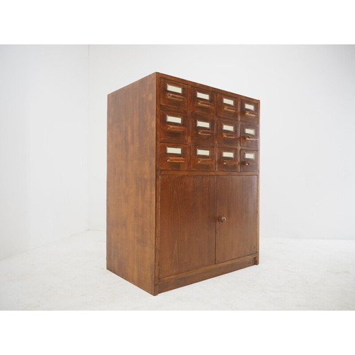 Vintage Kommode aus Holz, Tschechoslowakei 1960