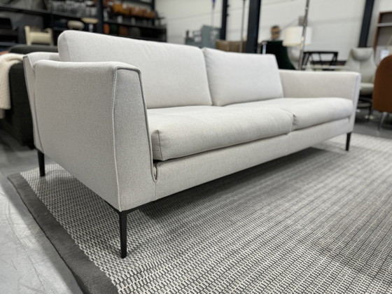 Image 1 of Design on Stock Heelz 3-Sitzer Sofa mit Fußhocker Stoff