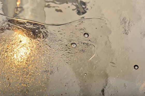 Image 1 of Kalmar Pendelleuchte Eisglas Murano