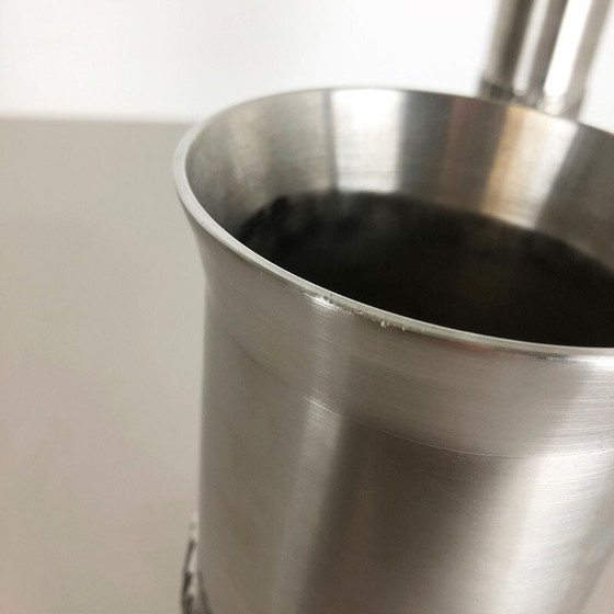 Image 1 of Paar Vasen aus brutalistischem Stahl, Deutschland 1970