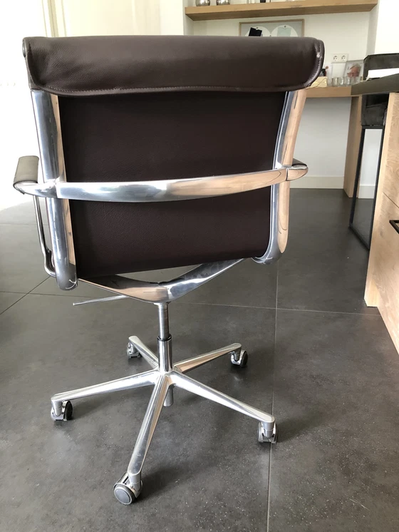 Image 1 of Icf Una Chair Leder Chefsessel Bürostuhl Medium Back