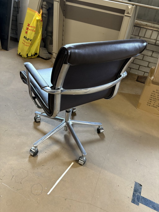 Icf Una Chair Leder Chefsessel Bürostuhl Medium Back