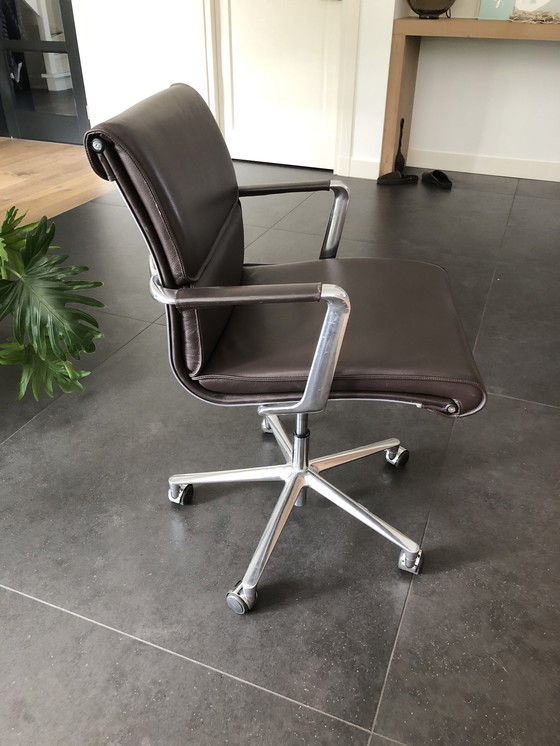 Image 1 of Icf Una Chair Leder Chefsessel Bürostuhl Medium Back