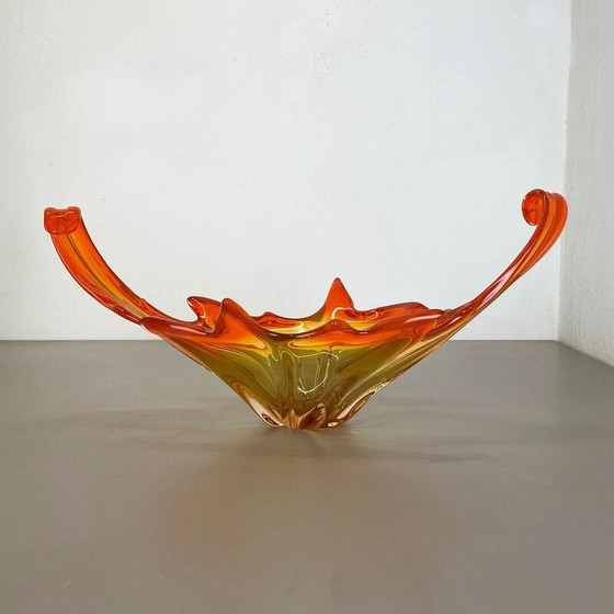 Image 1 of Tafelaufsatz aus Muranoglas, Italien 1970er Jahre