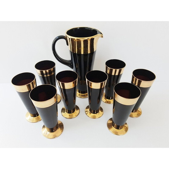 Image 1 of Vintage Glas Orangeade Set