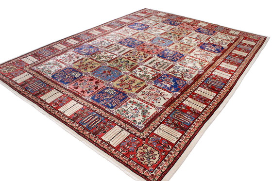 Image 1 of Original Handgeknüpfter Perserteppich Sarough Fein 358 X 270 Cm Top Zustand