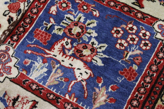 Image 1 of Original Handgeknüpfter Perserteppich Sarough Fein 358 X 270 Cm Top Zustand