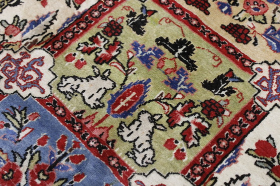 Image 1 of Original Handgeknüpfter Perserteppich Sarough Fein 358 X 270 Cm Top Zustand