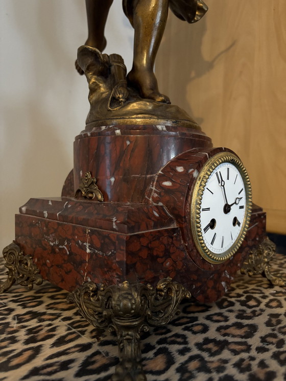 Image 1 of Antike Amor-Manteluhr, Anno 1875