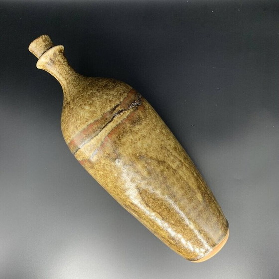 Image 1 of Flasche aus emailliertem Steingut von Robert Heraud