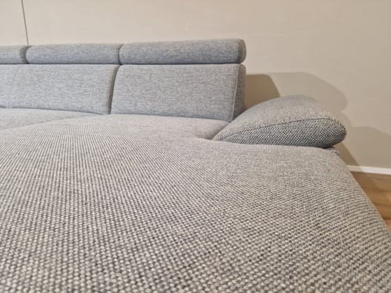 Image 1 of Montel Urban U Ecksofa - Grau - Stoff - Design - Kopfstütze