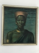  Vladimir Tretchikoff (1913-2006) Zulu-Mädchen - Originaldruck