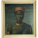  Vladimir Tretchikoff (1913-2006) Zulu-Mädchen - Originaldruck