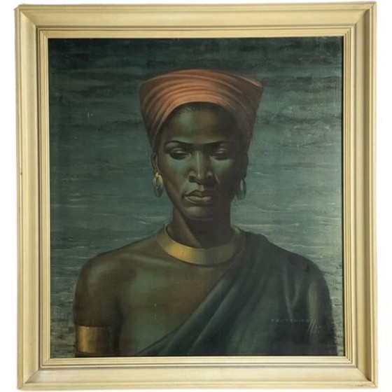 Image 1 of  Vladimir Tretchikoff (1913-2006) Zulu-Mädchen - Originaldruck