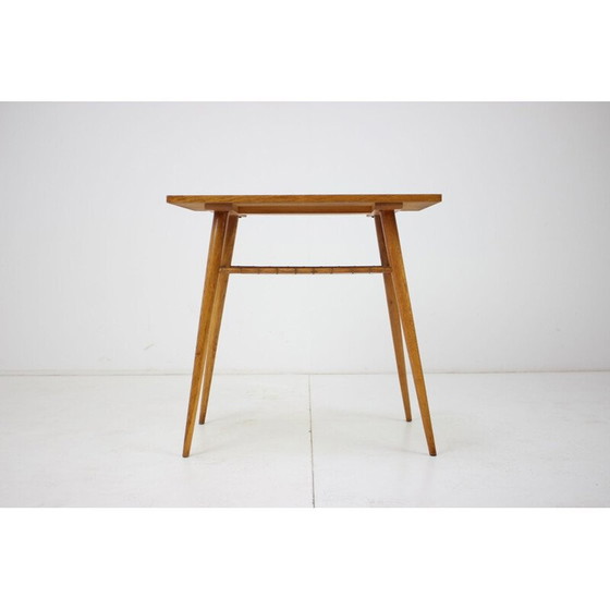 Image 1 of Vintage uluv Holz Couchtisch, Tschechoslowakei 1960