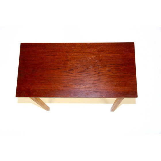 Image 1 of Vintage-Nachttisch aus Teakholz von Glas und Trä, Schweden 1960