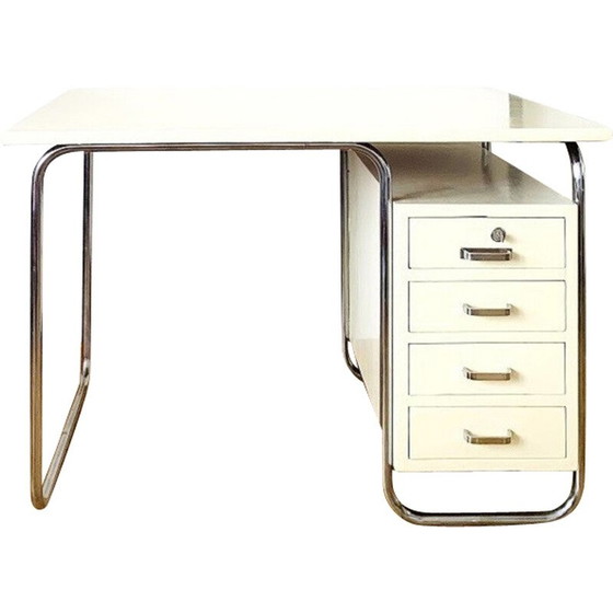 Image 1 of Klassischer funktionalistischer Schreibtisch Modell Vichr 1087
