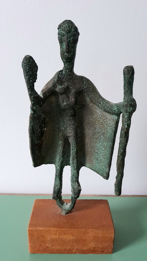 Sardische Statuette Aus Bronze