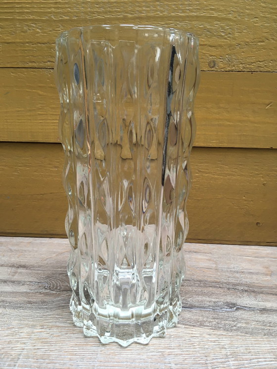 Image 1 of Vase Glas Italien Fidenza Vetraria Vase