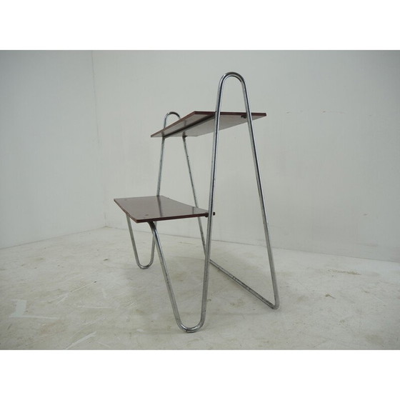 Image 1 of Blumenhalter aus Chrom und Bakelit, 1950