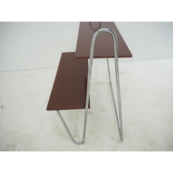 Image 1 of Blumenhalter aus Chrom und Bakelit, 1950