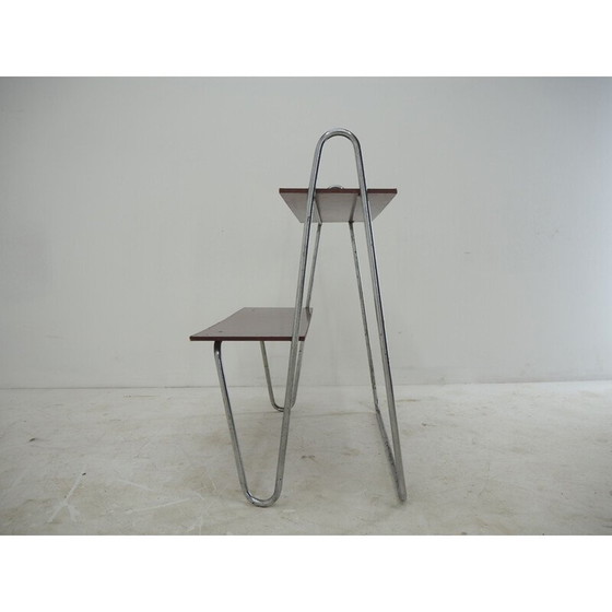 Image 1 of Blumenhalter aus Chrom und Bakelit, 1950