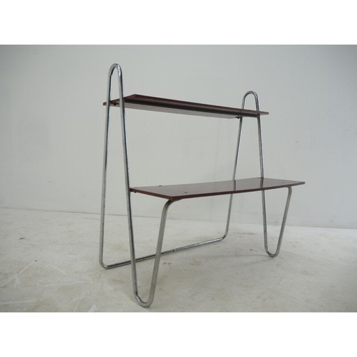 Blumenhalter aus Chrom und Bakelit, 1950