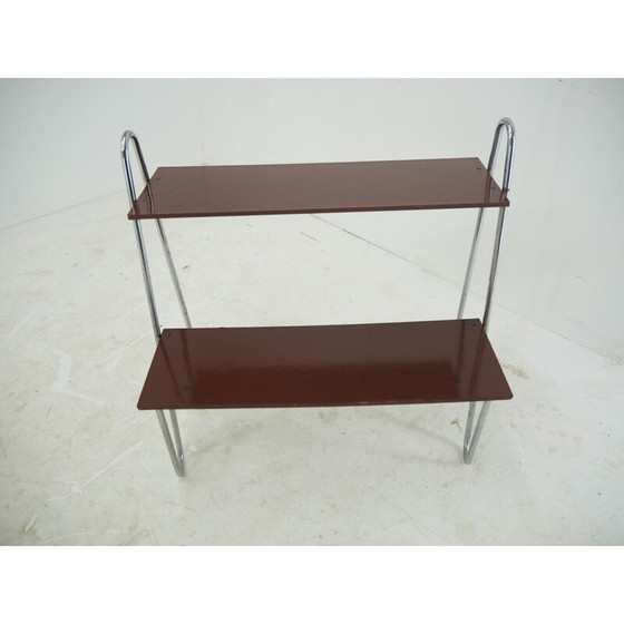 Image 1 of Blumenhalter aus Chrom und Bakelit, 1950