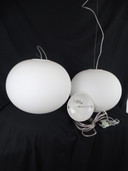 2x FLOS Glo-ball S1 Hängelampen