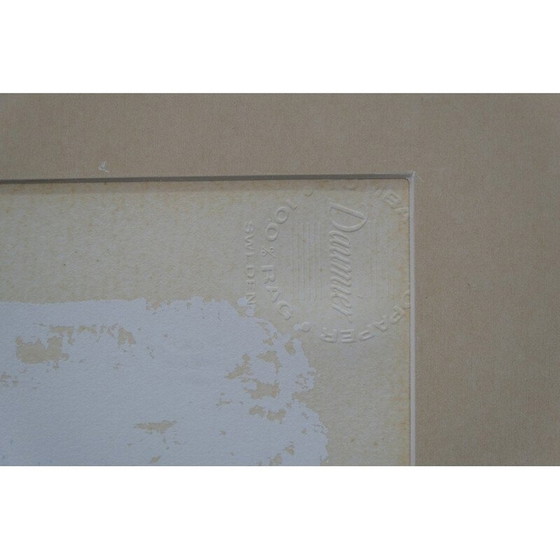 Image 1 of Farblithografie von Gustav Rudberg, 1970