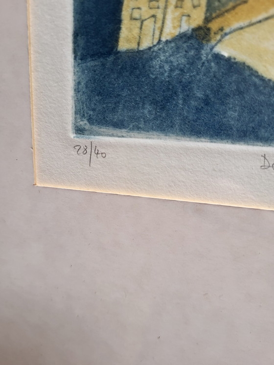 Image 1 of Katrien Caymax „Der König der Nacht“ Grafikarbeit