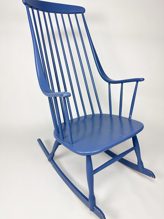 Image 1 of Vintage 1960S "Grandessa" Schaukelstuhl von Lena Larsson für Nesto