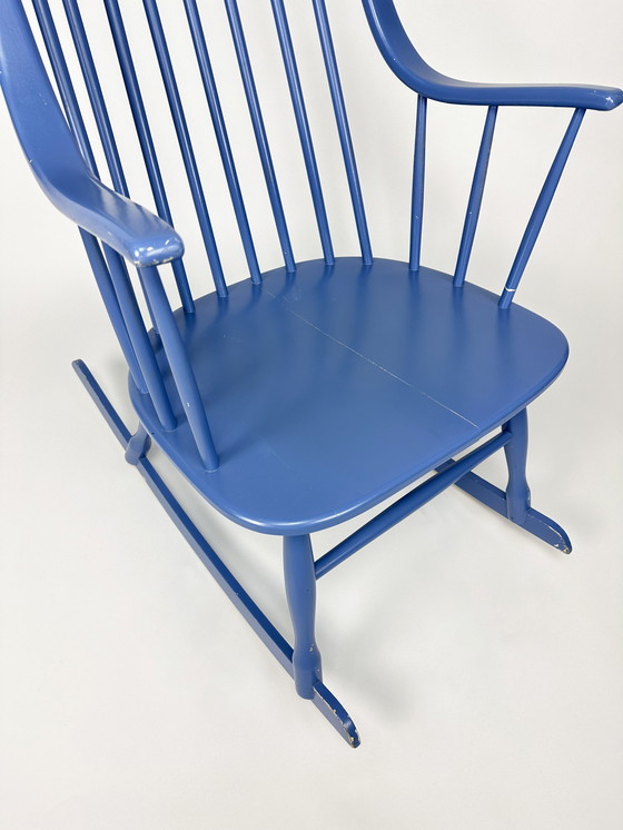 Image 1 of Vintage 1960S "Grandessa" Schaukelstuhl von Lena Larsson für Nesto