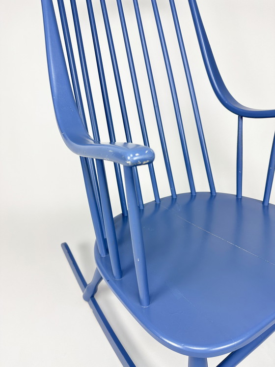 Image 1 of Vintage 1960S "Grandessa" Schaukelstuhl von Lena Larsson für Nesto