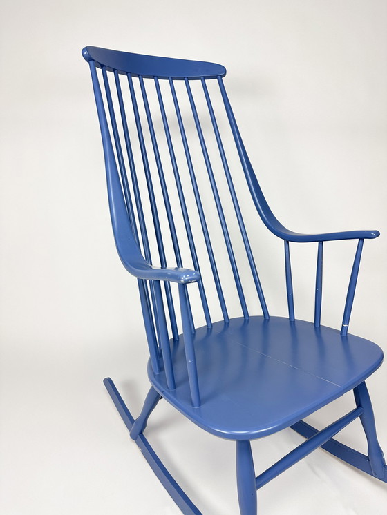 Image 1 of Vintage 1960S "Grandessa" Schaukelstuhl von Lena Larsson für Nesto