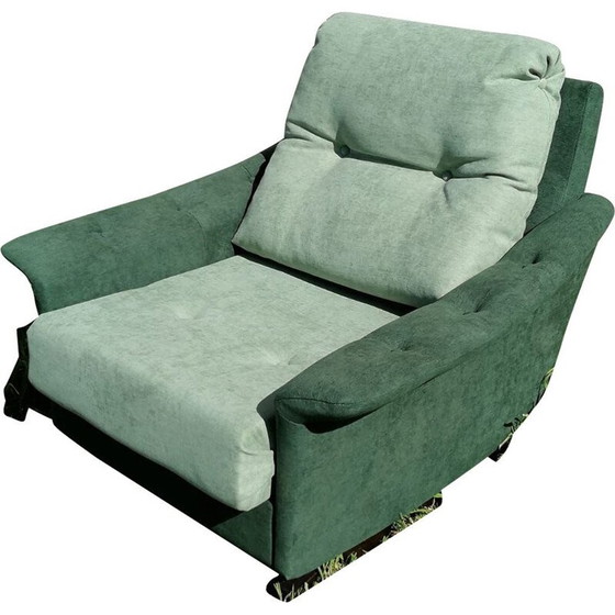 Image 1 of Großer grüner Vintage-Sessel Relax