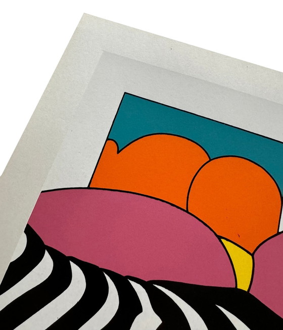 Image 1 of Eine Frau - Tsuyoshi Yayanagi - Original Siebdruck - Pop Art - 1970