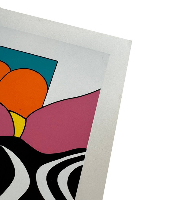 Image 1 of Eine Frau - Tsuyoshi Yayanagi - Original Siebdruck - Pop Art - 1970