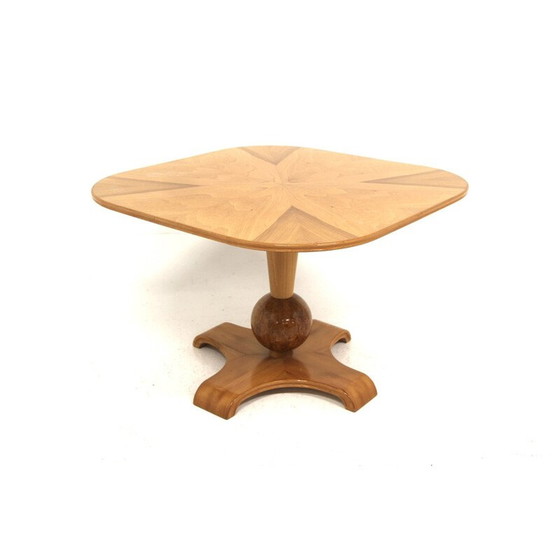 Image 1 of Vintage Ulme Couchtisch, Schweden 1940