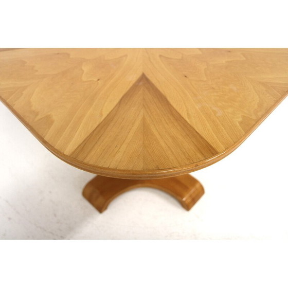 Image 1 of Vintage Ulme Couchtisch, Schweden 1940