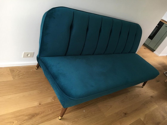Image 1 of Schlafsofa aus Samt